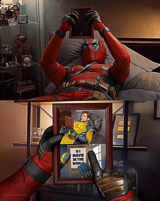 "I miss Hugh already. #DeadpoolandWolverine ❤️💛" #1 MOVIE IN THE WORLD