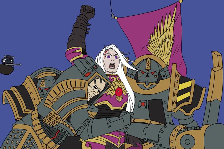 Pict Capture M31 Angel Exterminatus | /r/grimdank 000 Ο O 000000000 000000 @MolotovKraken O O O