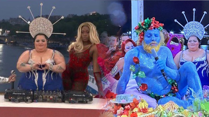 2024 Paris Olympics Opening Ceremony Controversy 2024 Paris Olympics Opening Ceremony Controversy depicting images of the contentious "last supper" segment.