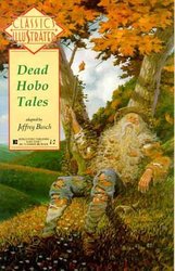 Dead hobo tales Classics Illustrated cover of Rip Van Winkle with the title changed to Dead Hobo Tales