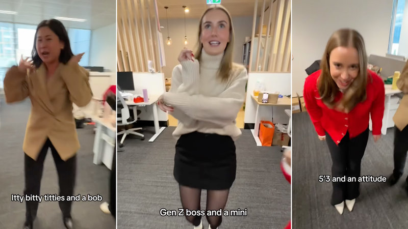 Gen Z Boss and a Mini Gen Z Boss and a Mini video meme Instagram tbhskincare_.