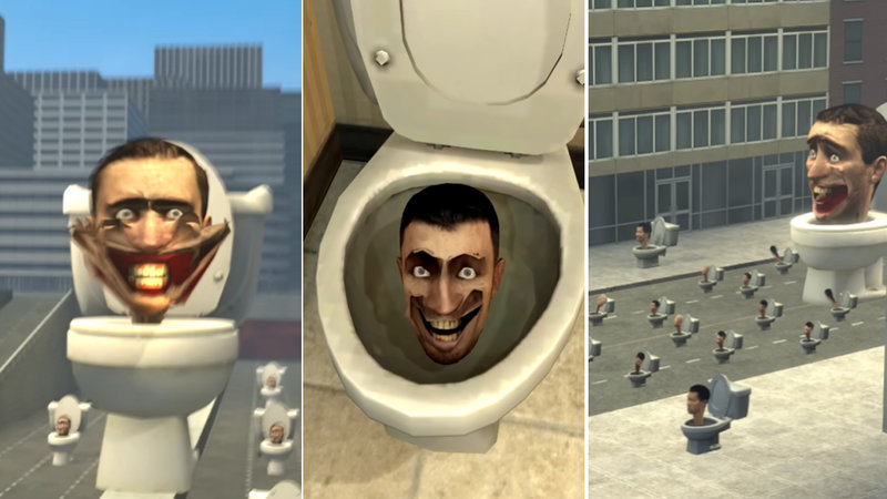 Skibidi Toilet Skibidi Toilet meme and viral video.