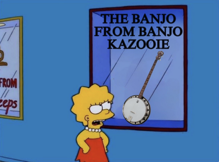 Wait a minute, there was a Banjo in Banko Kazooie 2 FROM eps THE BANJO FROM BANJO KAZOOIE