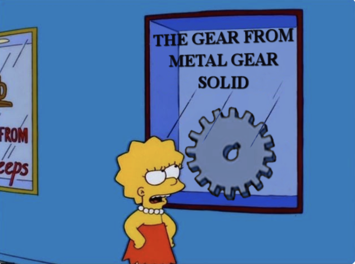 Wait A Minute, There Was No Cane in Citizen Cane FROM eps THE GEAR FROM METAL GEAR SOLID